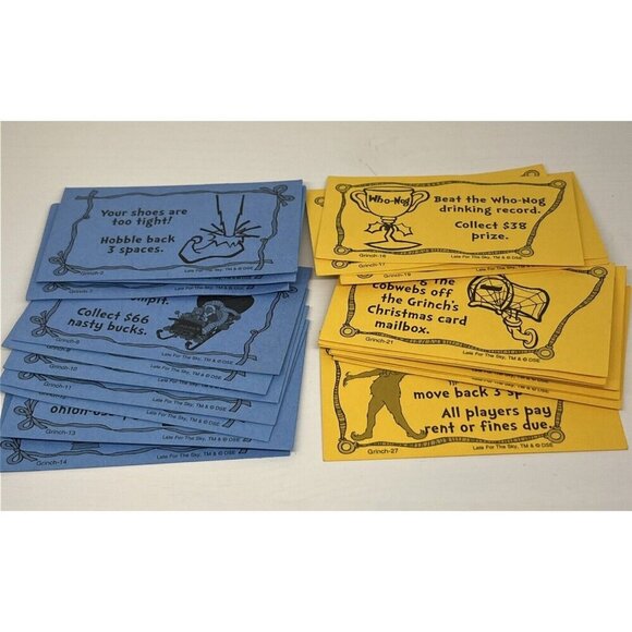 Whoville-opoly Board Game Dr. Seuss How the Grinch Stole Christmas REPLACEMENT - Picture 1 of 5